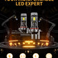 MIFMIA 9005 HB3 LED Headlight Bulbs High Beam, 1:1 Mini Size 600% Brighter White