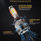 MIFMIA H11 9005 LED Headlight Bulbs Combo, 500% Brighter 6500K Cool White High and Low Light Bulbs Halogen Replacement, Pack of 4