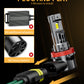 MIFMIA H11 H9 H8 LED Headlight Bulbs Kit, 1:1 Mini Size 600% Brighter White 2pcs